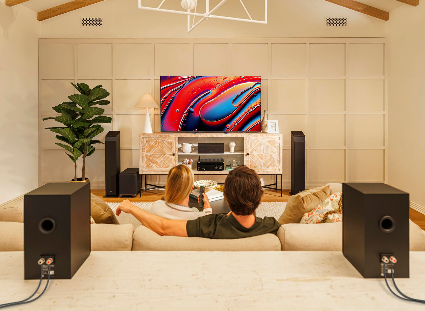 Sony SS-CS8M2 2-Way 3-Driver Center Channel Speaker, 2025 Model