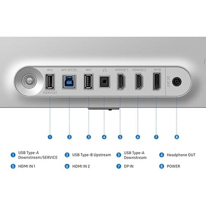 Samsung 27-Inch Odyssey OLED G6 G60SF QHD Gaming Monitor G-Sync Compatible - 3 Yr Warranty -  LS27FG602SNXZA - 2025