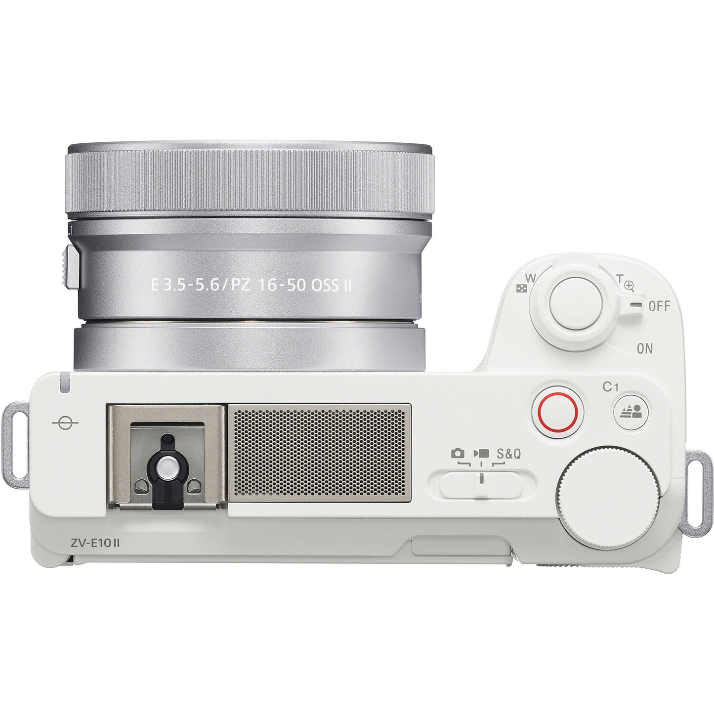 Sony Alpha ZV-E10 II 26MP APS-C Mirrorless Vlog Camera w 16-50mm Lens - White