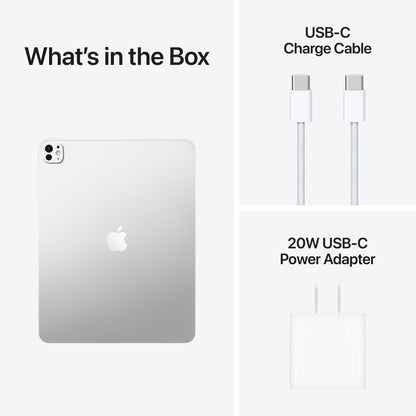 (Open Box) Apple 13-in iPad Pro (M5) Wi-Fi 1TB Standard Glass - Silver - MDYP4LL/A - (Oct 2025)