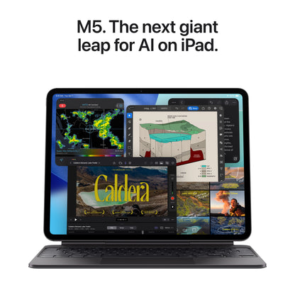 (Open Box) Apple 13-in iPad Pro (M5) Wi-Fi 1TB Standard Glass - Silver - MDYP4LL/A - (Oct 2025)