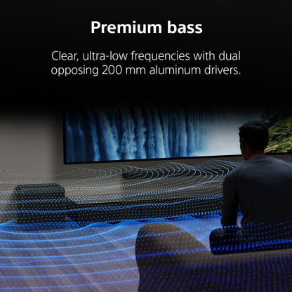 Sony SASW9 BRAVIA Theater Sub 8 Wireless Subwoofer for Quad/Bar 9/Bar 8/Bar 7/HT-A7000/HT-A5000/HT-A3000