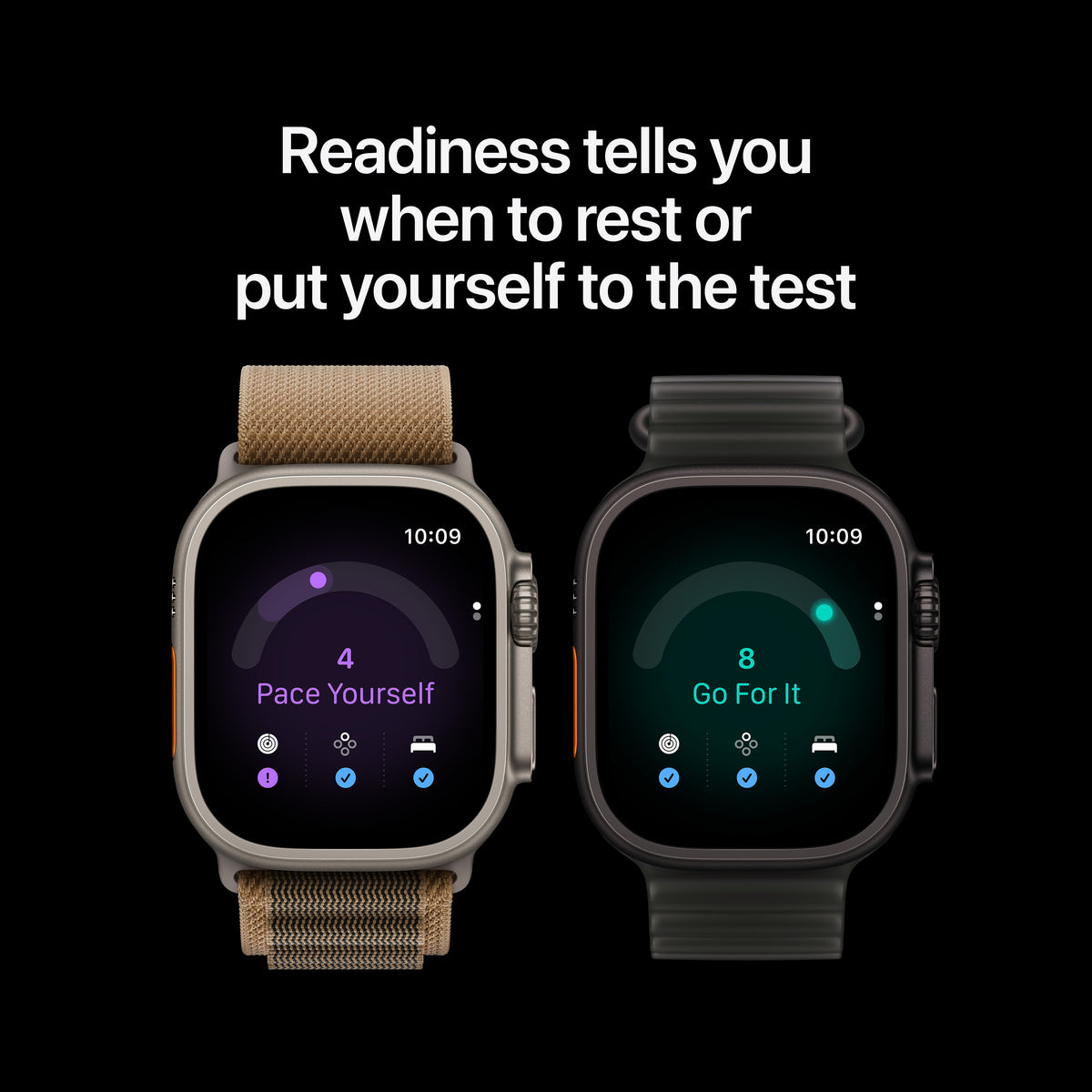 Apple Watch Ultra 4 GPS + Cellular 49mm Natural Titanium Case with Desert Alpine Loop - M - MJAF4LS/A (2026)