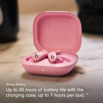 Beats Powerbeats Fit - Wireless Noise-Cancelling Workout Earbuds with Ultimate Secure Fit - Power Pink