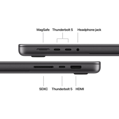 Apple 16-inch MacBook Pro with PROLED XDR Display: Apple M5 Pro chip with 18-core CPU and 20-core GPU, 1TB SSD - Space Black - MJ304LL/A