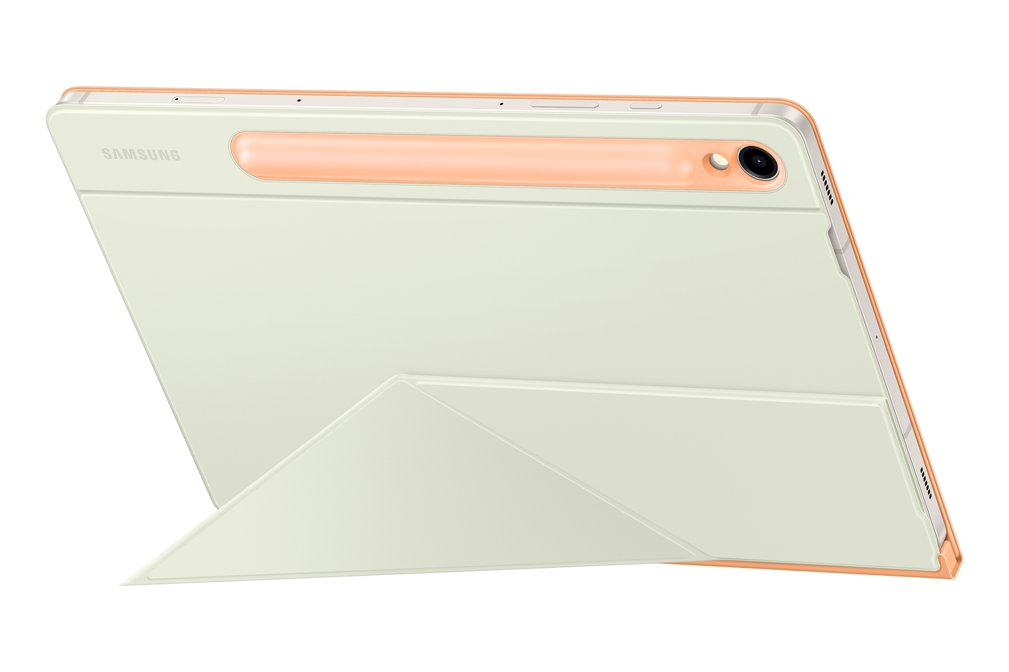 (Open Box) Samsung Smart Book Cover for Galaxy S10 FE | S9 | S9 FE - Orange - EF-BX710POEGUJ