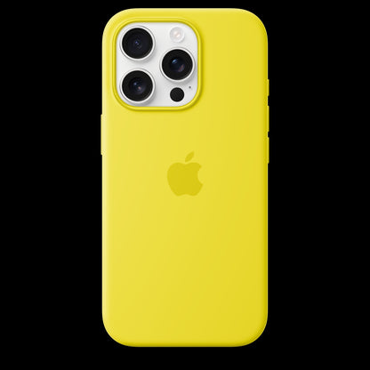 Apple iPhone 16 Pro Silicone Case with MagSafe - Star Fruit - MYYQ3ZM/A (2024)