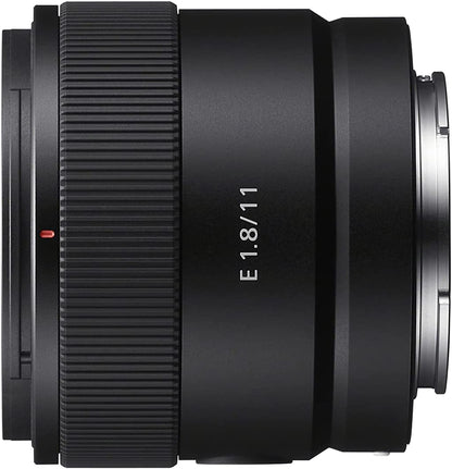 (Open Box) Sony E 11mm F1.8 APS-C Ultra-Wide-Angle Prime for APS-C Cameras - SEL11F18