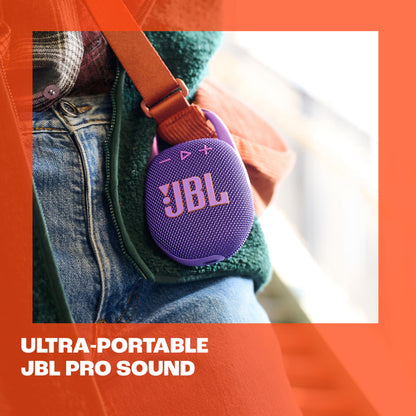 JBL Clip 5 - Ultra-Portable, Waterproof & Dustproof Bluetooth Speaker - Red