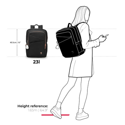 Swissdigital KATY ROSE NG Black L+ Backpack