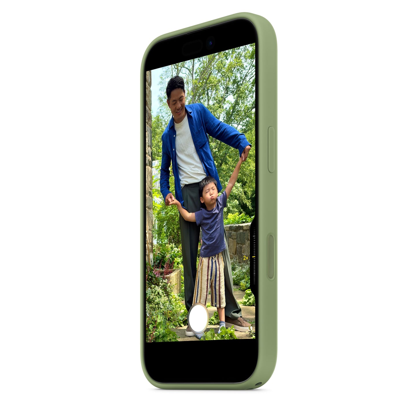 Apple iPhone 17 Silicone Case with MagSafe - Light Moss - MGEX4ZM/A