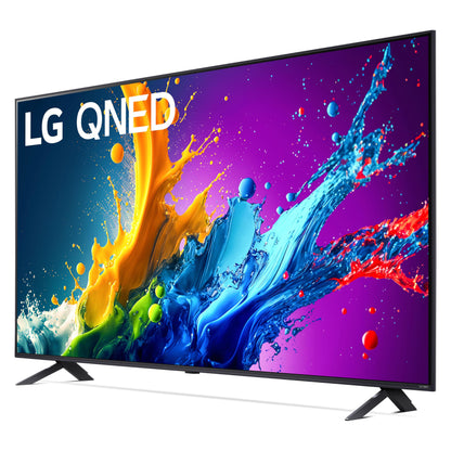 LG 86-in QNED80T Series QNED Mini LED TV 4K - 86QNED80TUC (2024)