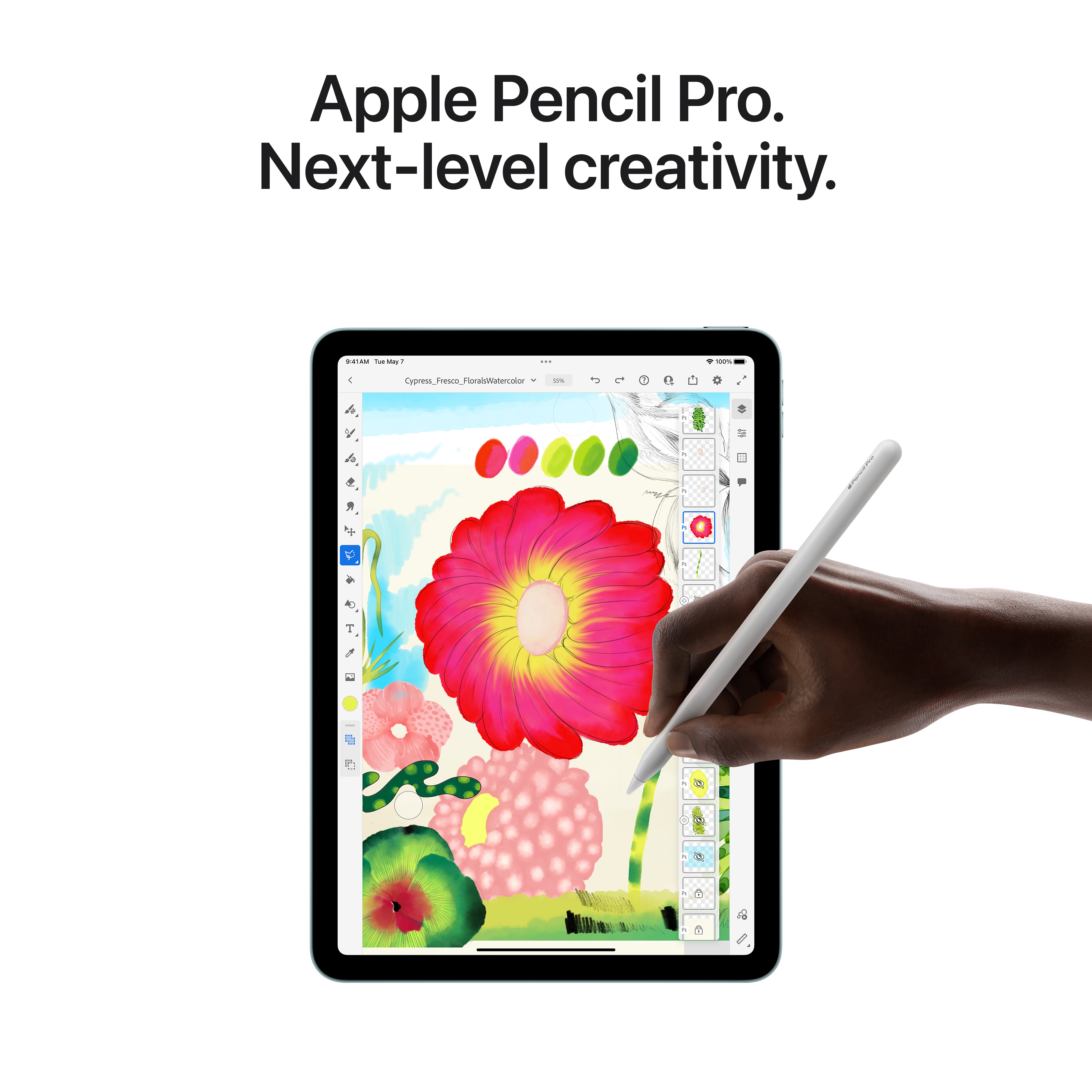Apple 11-in iPad Air (M2) Wi-Fi + Cellular 1TB - Purple - MUXV3LL/A (M Apple 11-in iPad Air (M2) Wi-Fi + Cellular 1TB - Purple - MUXV3LL/A (M