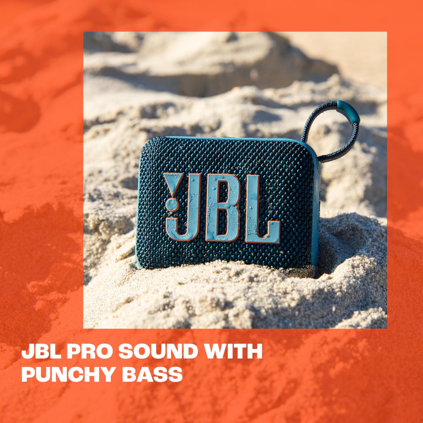 JBL Go 4 - Ultra-Portable, Waterproof and Dustproof Bluetooth Speaker - Black