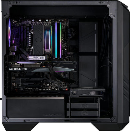 Cooler Master HAF 5 Pro Caming Desktop Computer - Intel i7 12700F - NVIDIA GeForce RTX 4060 Ti - 16GB DDR4 3200MHz - 1TB M.2 NVMe SSD