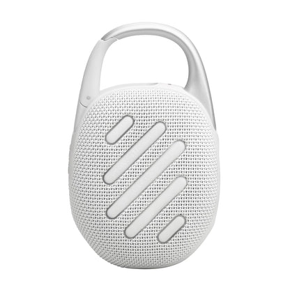 JBL Clip 5 - Ultra-Portable, Waterproof & Dustproof Bluetooth Speaker - White