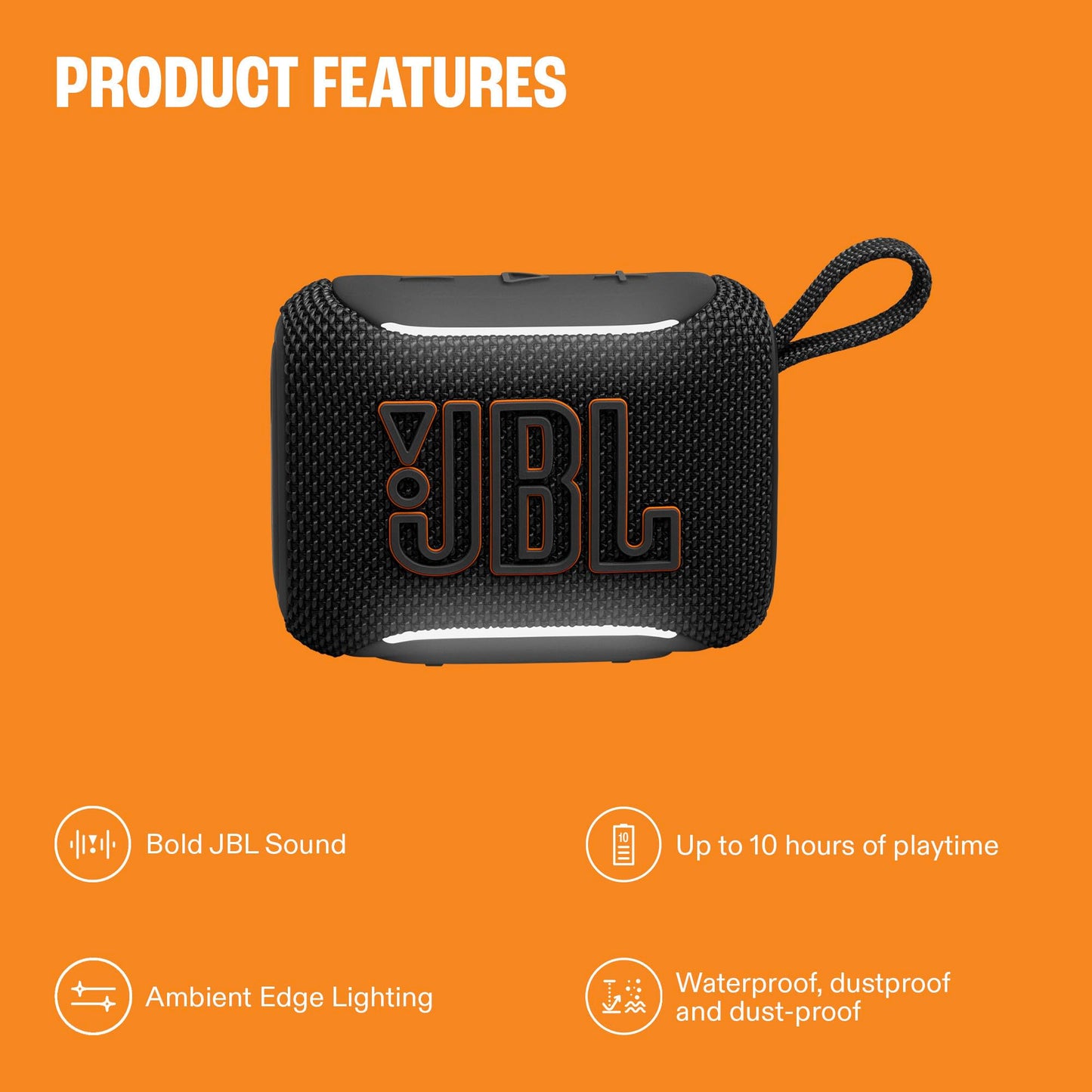 JBL Go 5 Portable Bluetooth Speaker IPX68 - Camoflauge