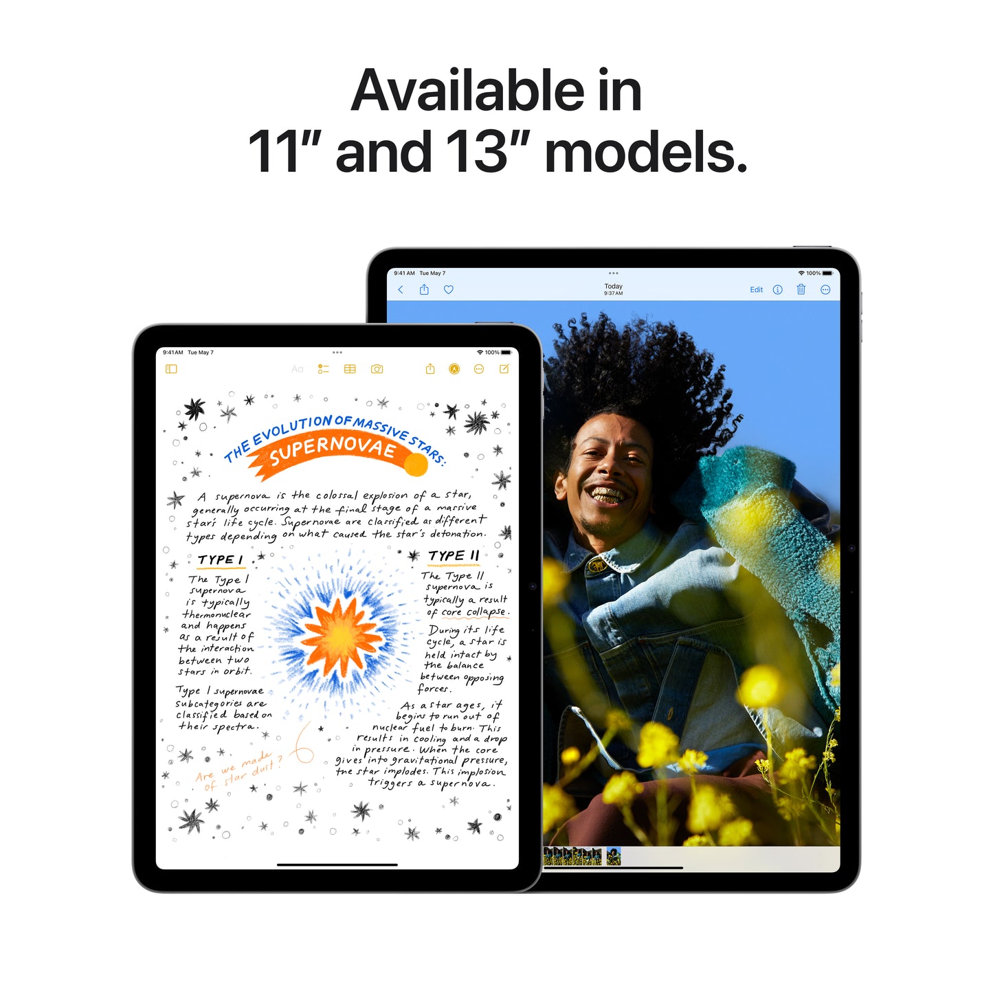 Apple 11-in iPad Air (M2) Wi-Fi 128GB - Purple - MUWF3LL/A (May 2024)