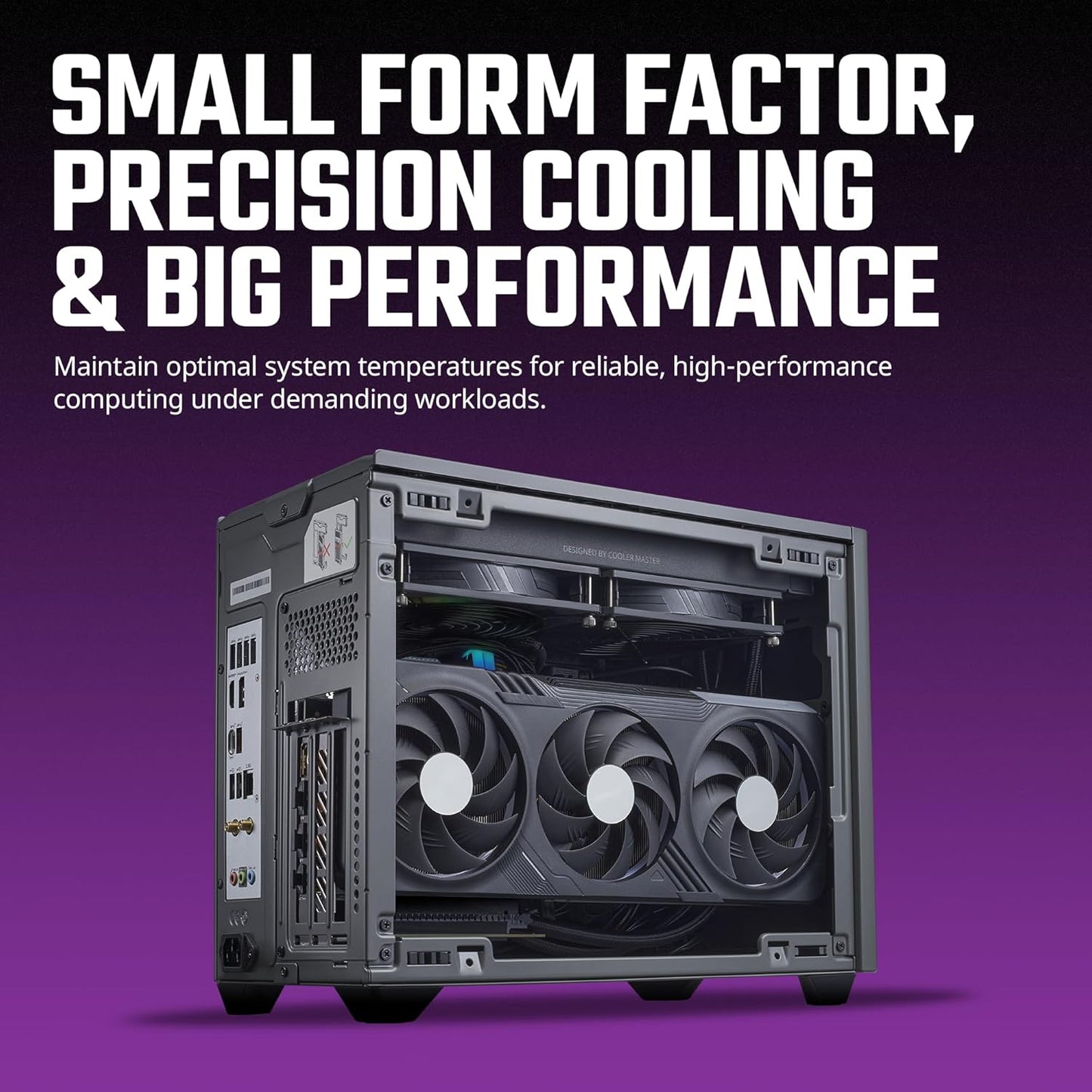 Cooler Master NR2 Pro Mini ITX Gaming Desktop Computer - i7 14700F - NVIDIA GeForce RTX 4070 Ti Super - 32GB DDR5 5600MHz - 1TB M.2 NVMe SSD