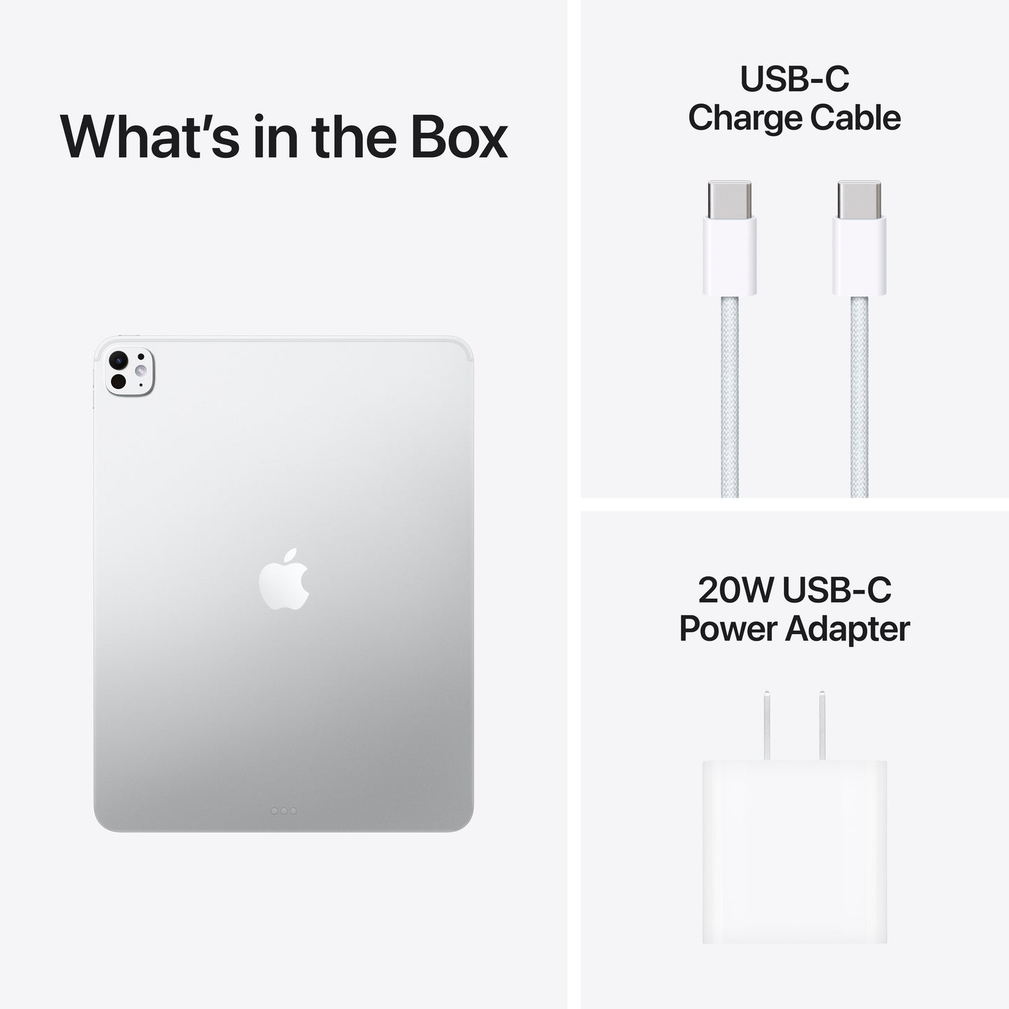 (Open Box) Apple 13-in iPad Pro (M5) Wi-Fi 2TB Standard Glass - Silver - MDYU4LL/A - (Oct 2025)