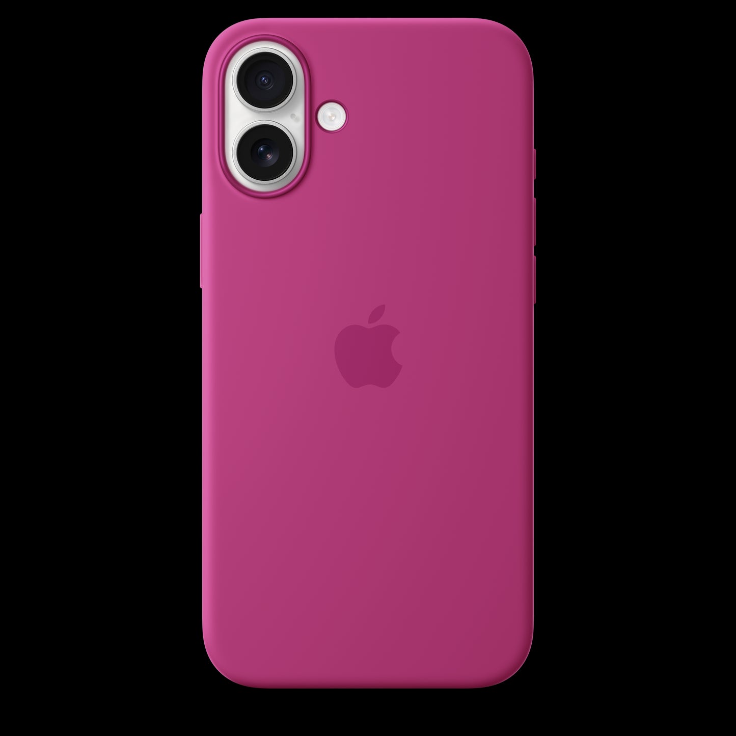 Apple iPhone 16 Plus Silicone Case with MagSafe - Fuchsia - MYYE3ZM/A (2024)