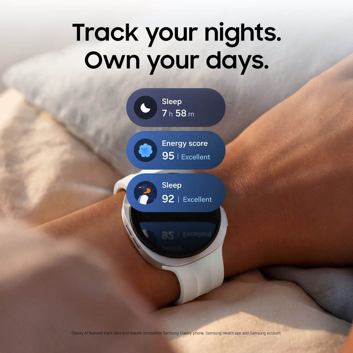 Samsung Galaxy Watch 9 44mm LTE - Silver SM-L355UZSAXAA