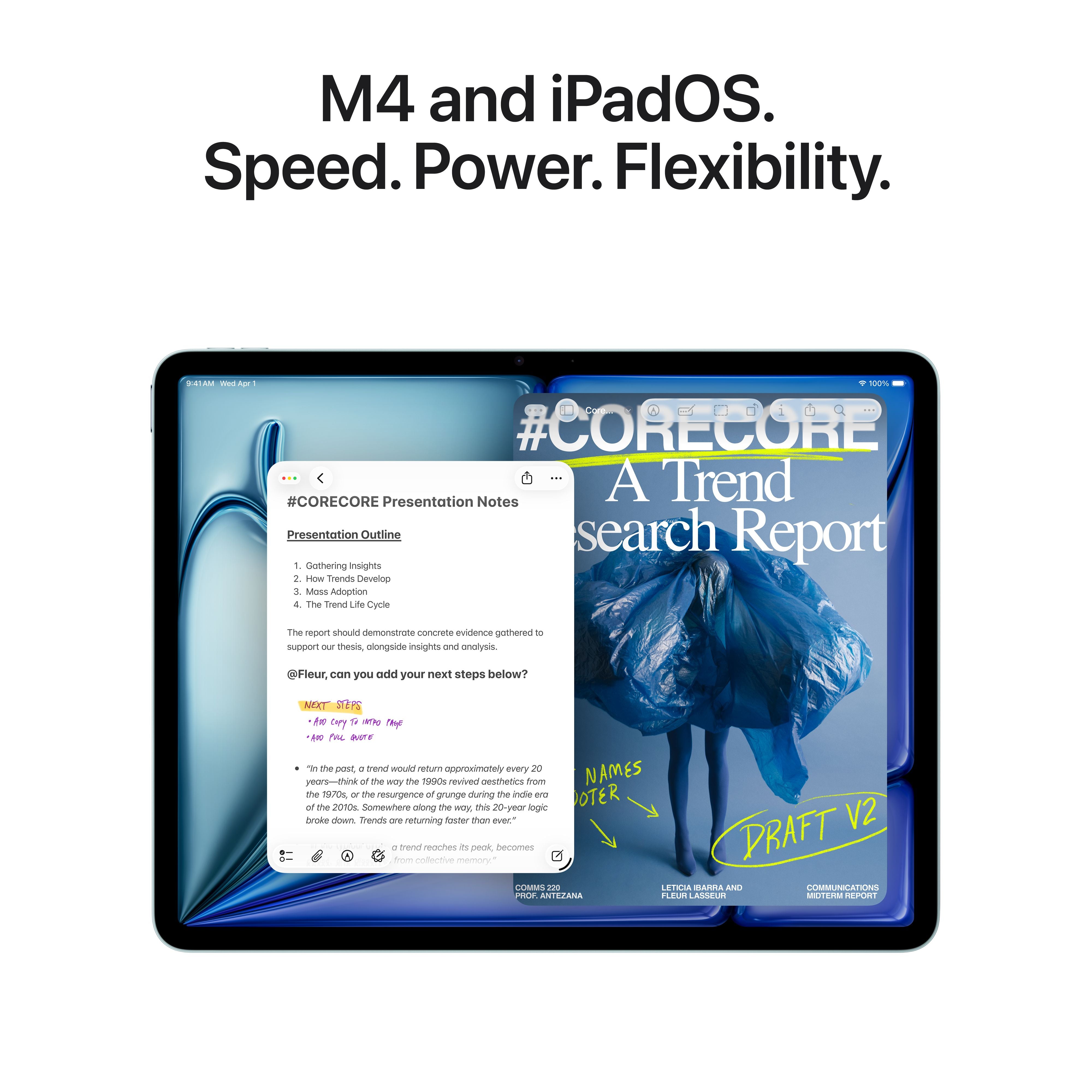 Apple 13-inch iPad Air Wi-Fi 512GB - Blue (M4) MH604LL/A (2026