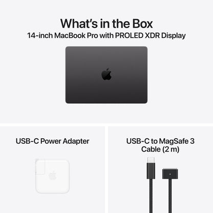 Apple 14-inch MacBook Pro with PROLED XDR Display: Apple M5 Pro chip with 15-core CPU and 16-core GPU, 1TB SSD - Space Black - MJ2K4LL/A