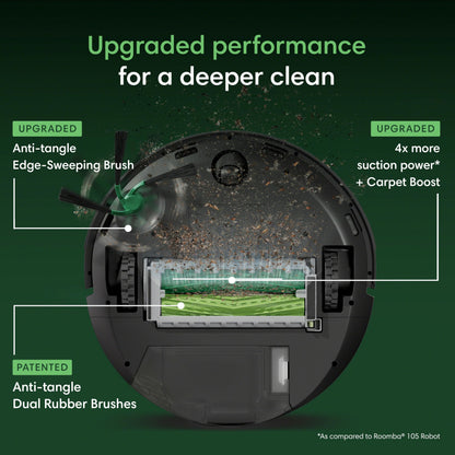 iRobot Roomba Max 715 Pet Robot Vacuum, 30,000Pa Suction, Anti-Tangle Brushes