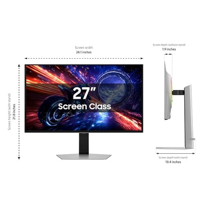 Samsung 27-Inch Odyssey OLED G6 G60SF QHD Gaming Monitor G-Sync Compatible - 3 Yr Warranty -  LS27FG602SNXZA - 2025