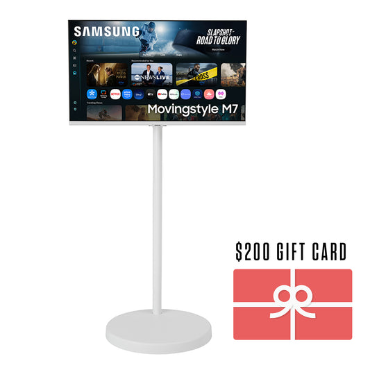 Samsung 32-in Movingstyle M7 4K UHD Smart Monitor - F-LS32FM70-MSR + $200 Gift Card