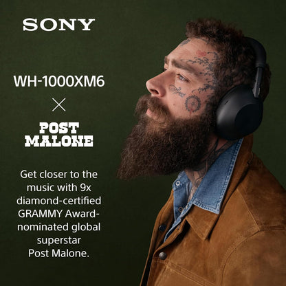(Open Box) Sony WH-1000XM6 Wireless Noise Canceling Headphones - Black