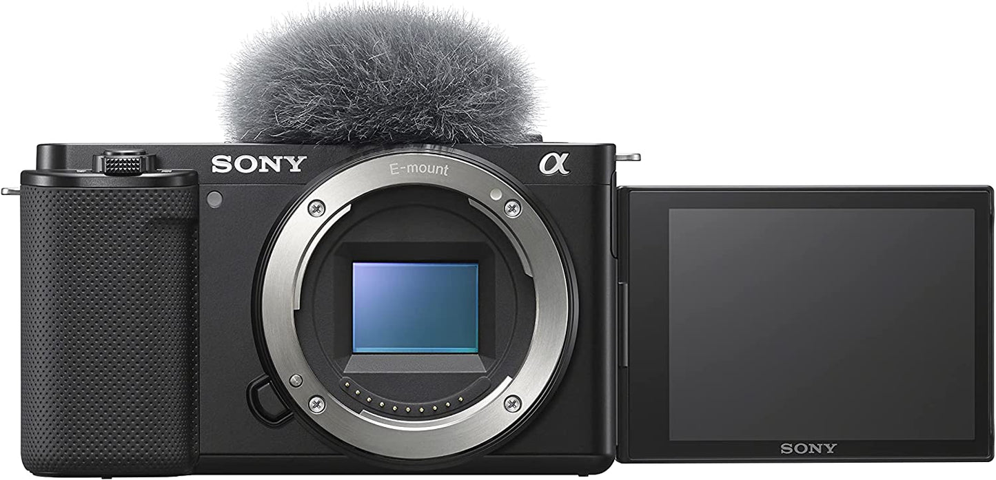 Sony Alpha ZV-E10 24.2MP APS-C Mirrorless Vlog Camera - Black