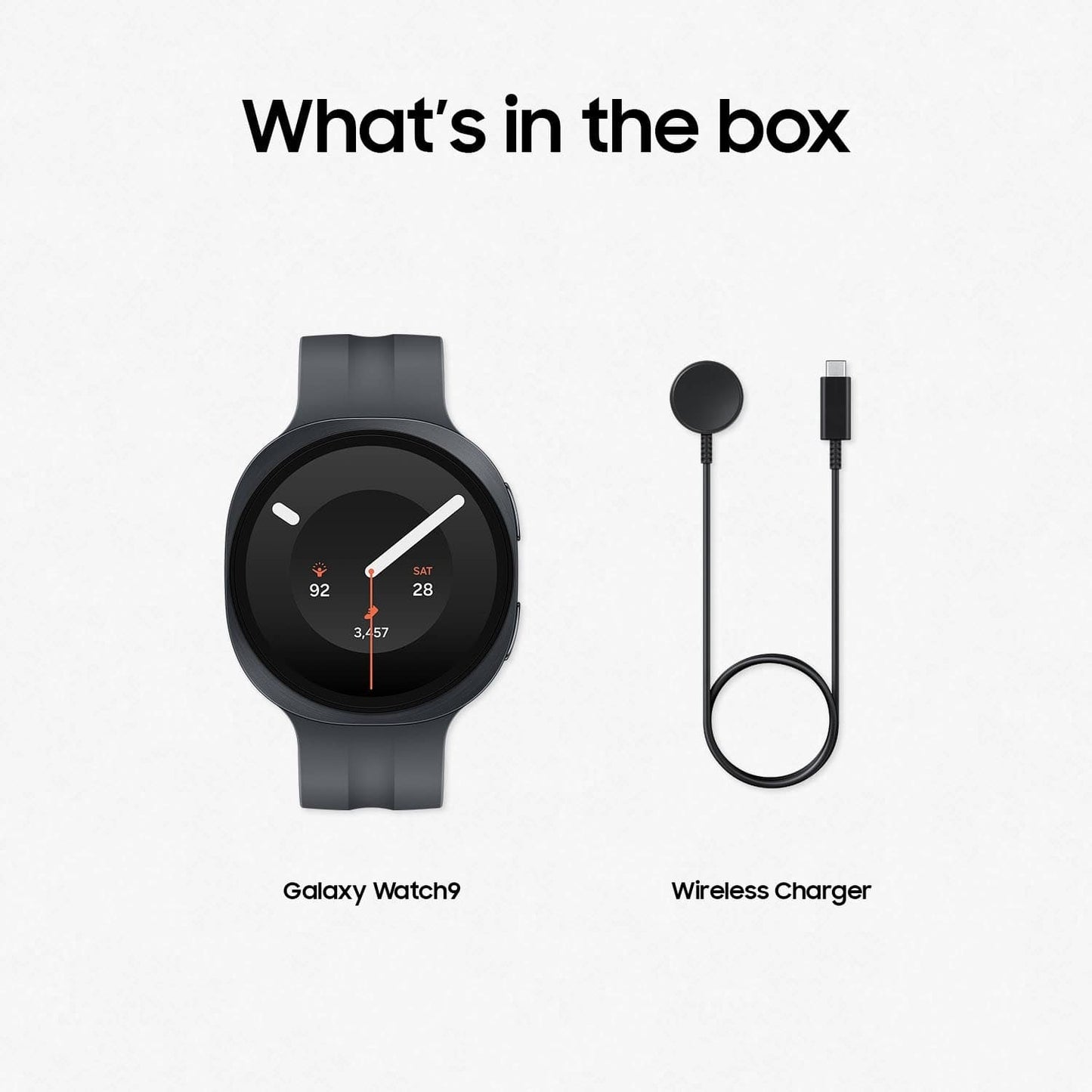 Samsung Galaxy Watch 9 44mm BT - Graphite SM-L350NZKAXAA