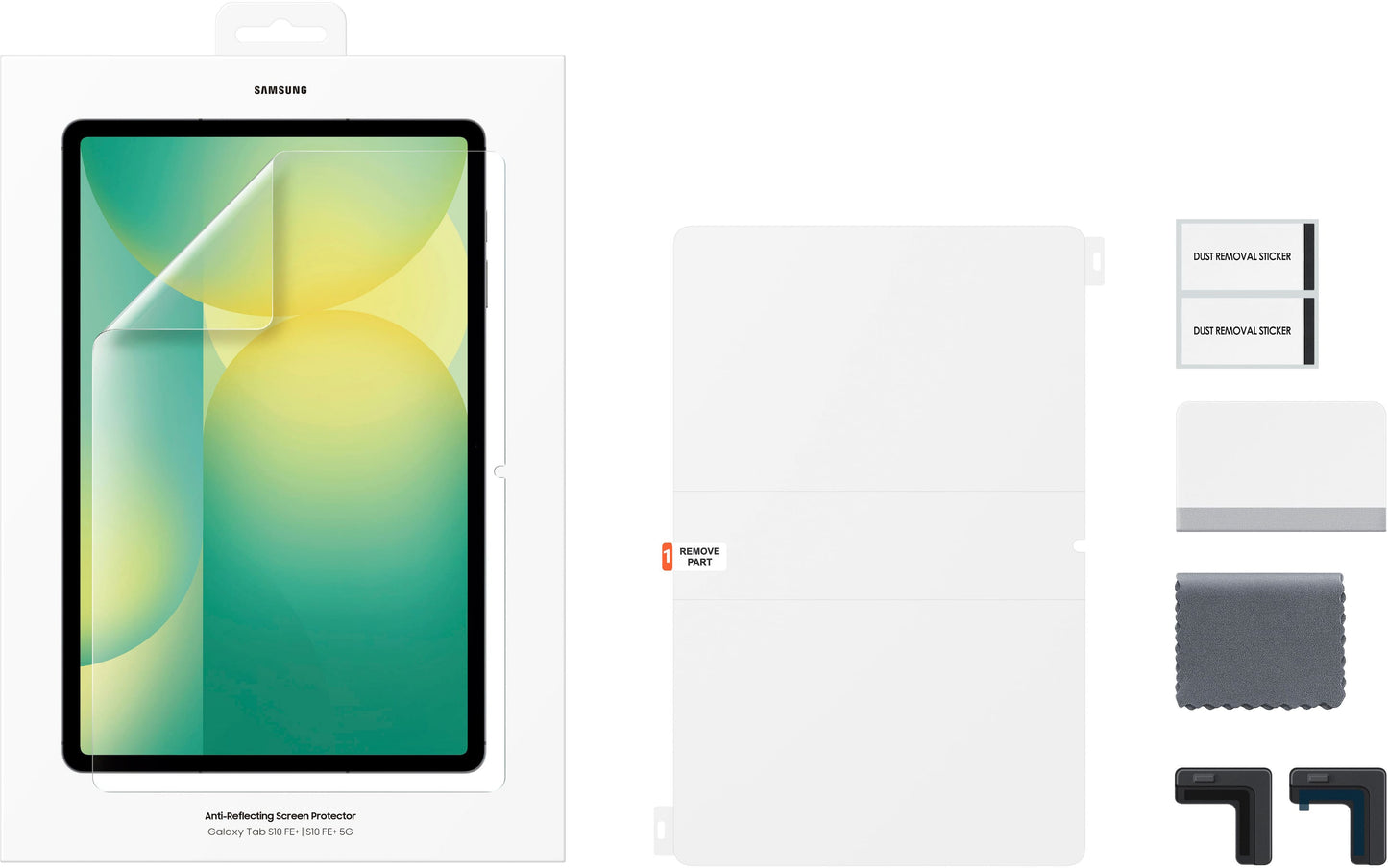 Samsung AR Screen Protector for Tab S10FE+ Transparent - EF-UX620CTEGUJ