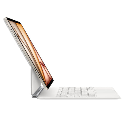 (Open Box) Apple Magic Keyboard for iPad Air 13-inch (M3) - US English - White - MDFW4LL/A - for (7th Gen)