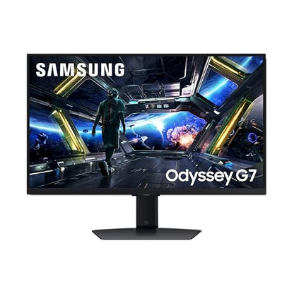 (Open Box) Samsung 27-in Odyssey G7 (G70D) 4K UHD 1ms Smart Gaming Monitor, LS27DG702ENXZA