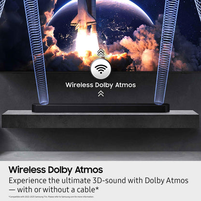 Samsung HW-QS700F 3.1.2 Channel Soundbar, 345W Dolby ATMOS 5.1ch (2025)