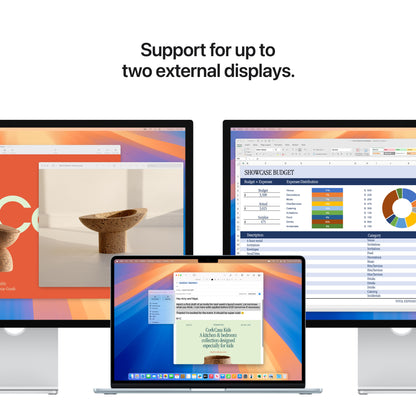 (Open Box) Apple 15-inch MacBook Air: M4 w/ 10-core CPU and 10-core GPU, 16GB, 512GB SSD - Starlight - MW1K3LL/A (2025)