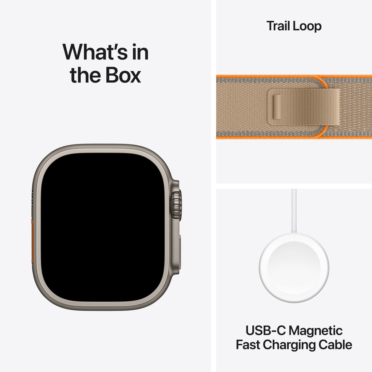 Apple Watch Ultra 4 GPS + Cellular 49mm Natural Titanium Case with Sand Trail Loop - S/M - MJAJ4LS/A (2026)