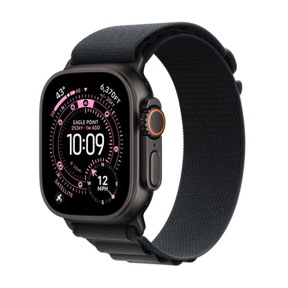 Apple Watch Ultra 3 GPS + Cellular 49mm Black Titanium Case with Black Alpine Loop - Large - MF0X4LW/A - (Fall 2025)