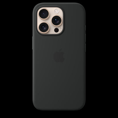 Apple iPhone 16 Pro Silicone Case with MagSafe - Black - MYYJ3ZM/A (2024)