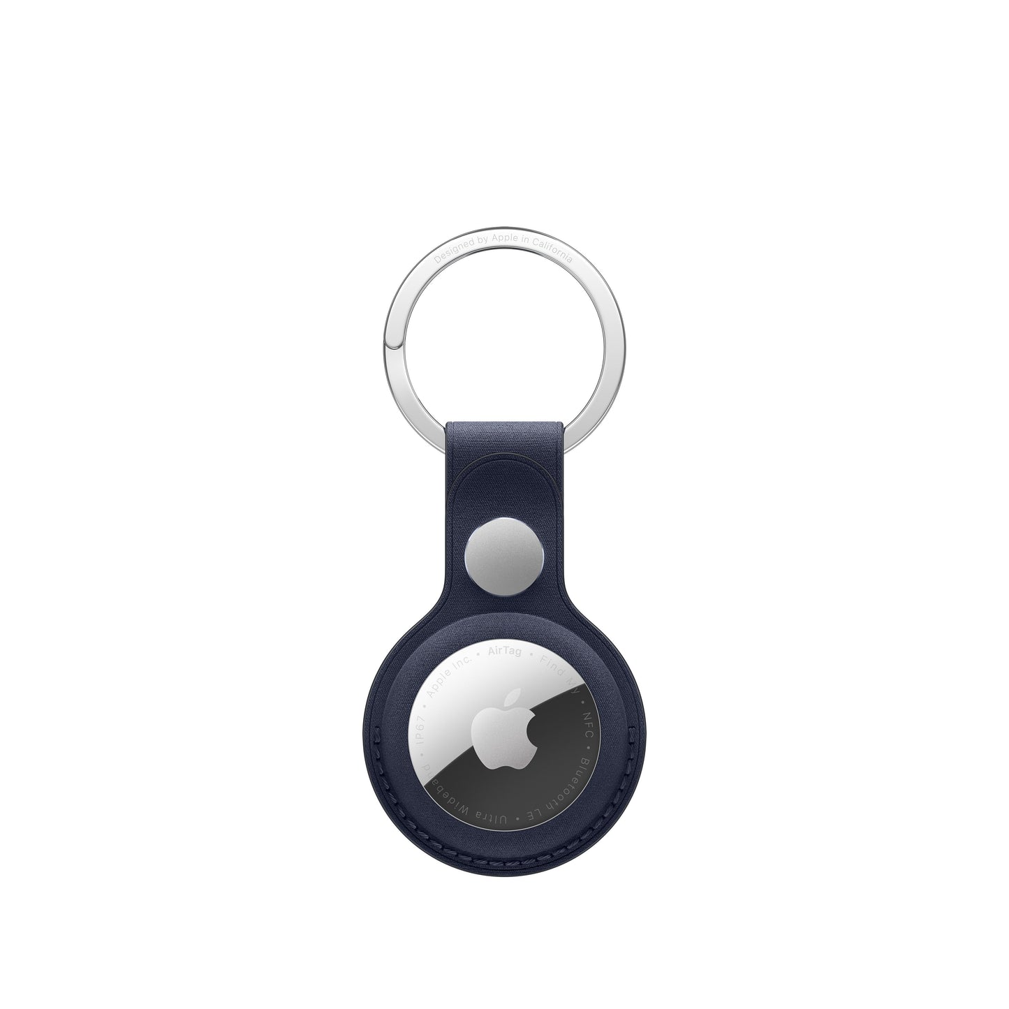 Apple AirTag FineWoven Key Ring - Navy - MGG14ZM/A