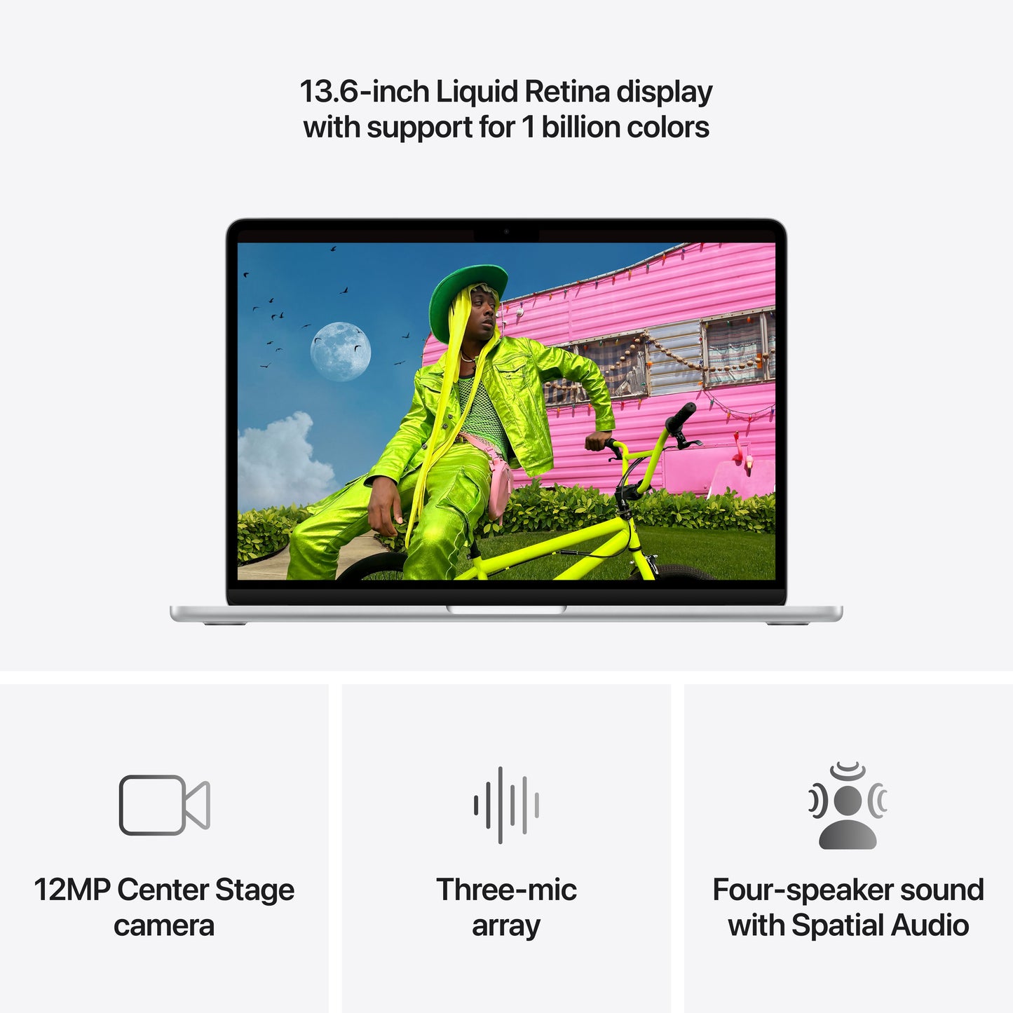 (CTO) Apple 13-inch MacBook Air: M5 chip w 10-core CPU - 10-core GPU, 24GB, 512GB, Silver, 40W - Z1L0000RV - (2026)