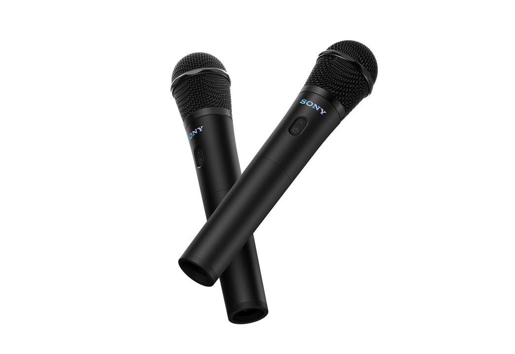 Sony ULT MIC Wireless Microphone for Karaoke with 20 Hour Battery, Includes Two Wireless Mics and Receiver (UOULTMIC1)