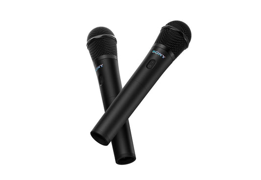 Sony ULT MIC Wireless Microphone for Karaoke with 20 Hour Battery, Includes Two Wireless Mics and Receiver (UOULTMIC1)