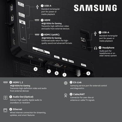 Samsung S90H 55-in OLED TV - QN55S90HAEXZA (2026)