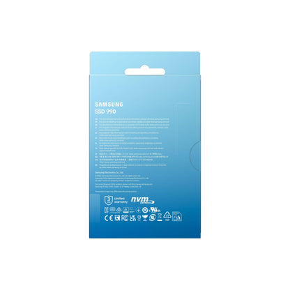 Samsung 2TB 990 PCIe Gen4 NVMe SSD Internal Hard Drive - MZ-V9V2T0B/AM
