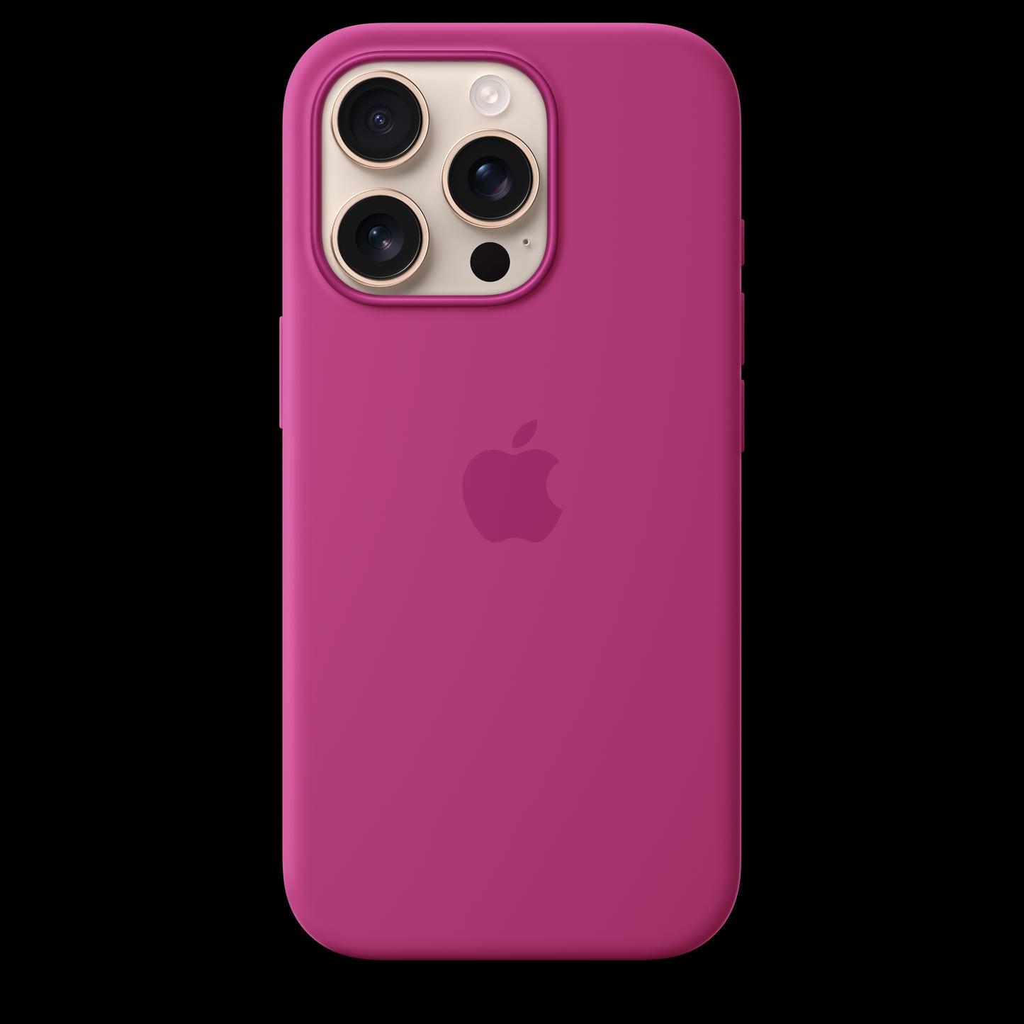 Apple iPhone 16 Pro Silicone Case with MagSafe - Fuchsia - MYYN3ZM/A (2024)