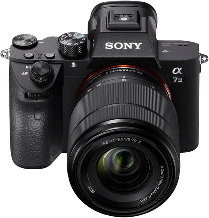 Sony Alpha 7 III full-frame Mirrorless Interchangeable-Lens Camera + 28-70mm Lens